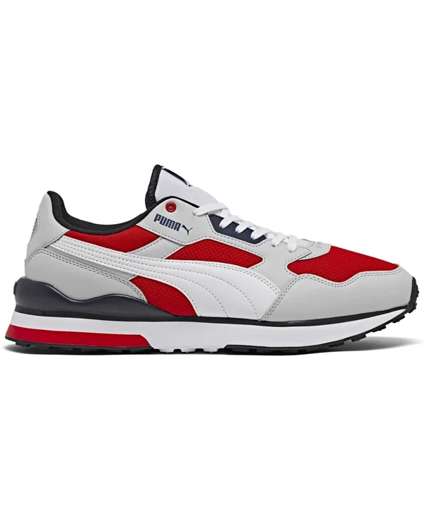 Puma R78 FUTR Men's Sneakers - Grey/Violet/White, 8