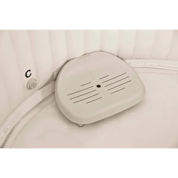 Intex Inflatable Hot Tub Seat - Attachable Cup Holder, Inflatable Head Rest