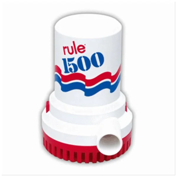 Rule - 1500 GPH Non-Automatic Bilge Pump - 24V