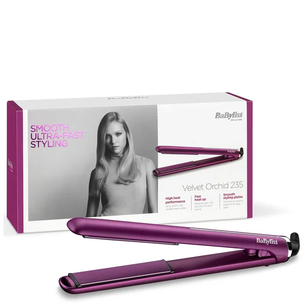 Babyliss Velvet Orchid 235 Hair Straightener