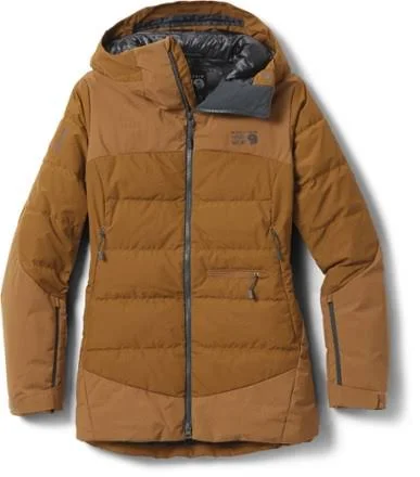 Mountain Hardwear Women's Direct North GORE-TEX INFINIUM Down Jacket Brown M