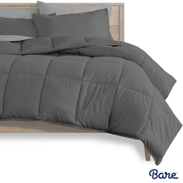 Premium 1800 Series Microfiber Bed in A Bag by Bare Home, Size: Full-XL, Blue