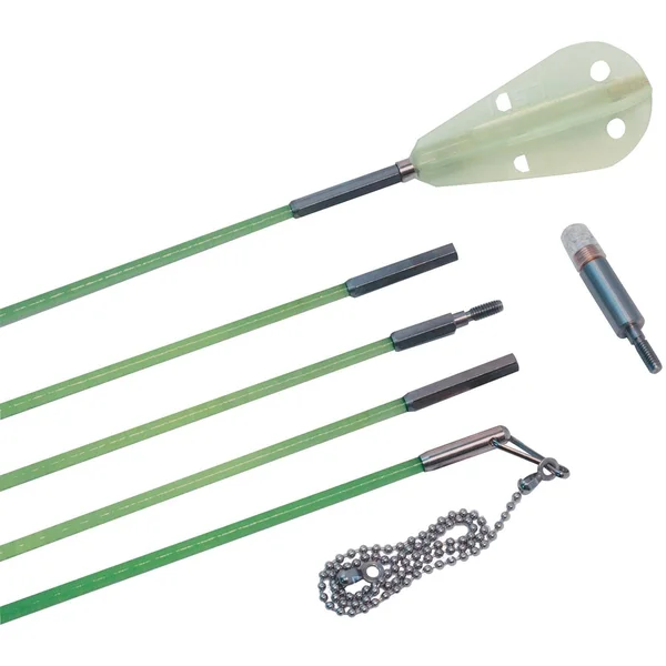 Labor Saving Devices 81-130 Creep-Zit Fiberglass Wire Running Kit (Green)