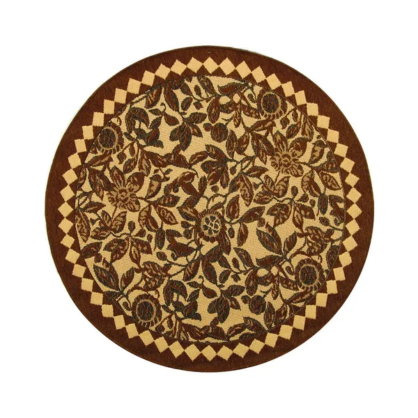 Safavieh Courtyard Natural Brown - Black Outdoor Area Rug - CY4025D - 8& x 11&