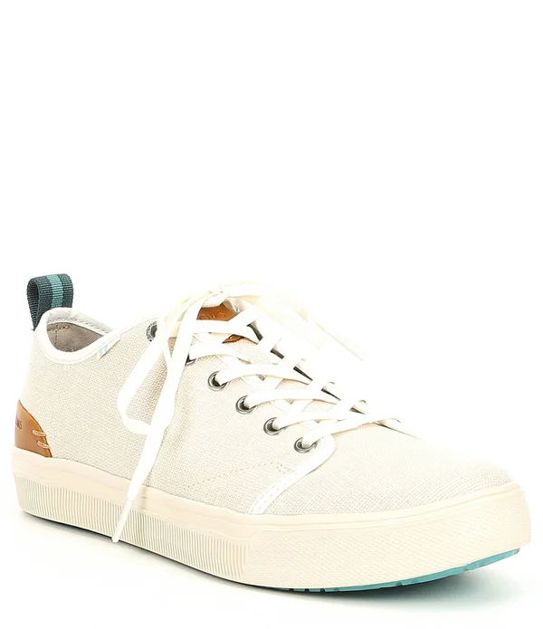 Toms - Men's Trvl Lite Low Birch Heritage Canvas Sneakers