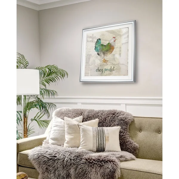 River Birch I -Framed Giclee Print - 16 x 16