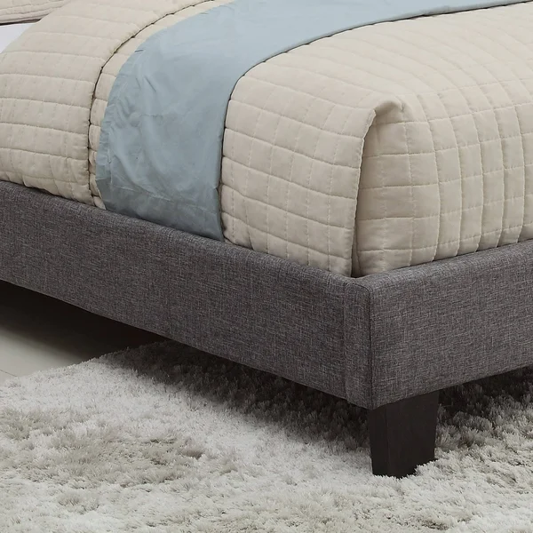 Summit 60x22 Queen Platform Bed, Natural Linen