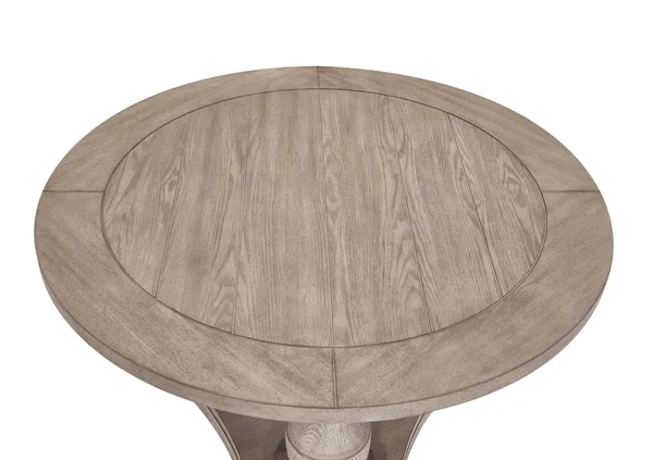 Bassett Mirror Laurel Sandy Pine Round Cocktail Table