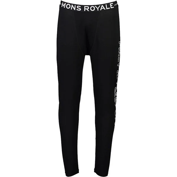 Mons Royale Double Barrel Legging - Men's Black, L