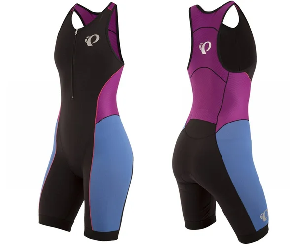 Pearl Izumi Women's Elite Pursuit Tri Suit - Black, Pink - Small