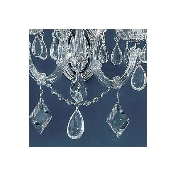 Classic Lighting 8353 CH C Rialto Contemporary Wall Sconce - Chrome