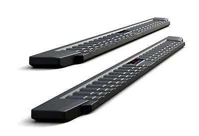 APS GMC 1500 1500 T-Style Running Boards; Black WB03TAI5B