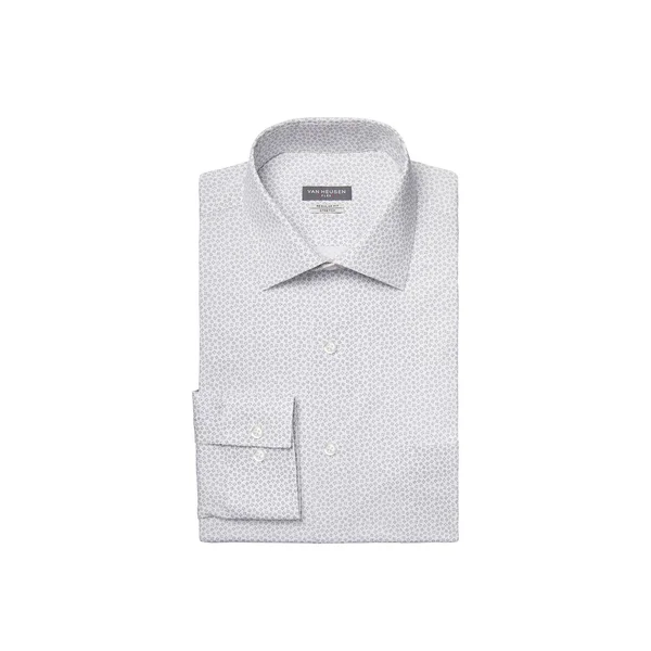 Van Heusen Men's Dress Shirt Regular Fit Flex Collar Stretch Print