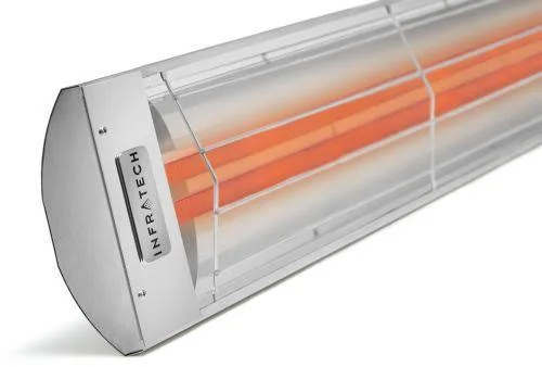 Infratech CD Series 33&& Dual Element 277V, 10.8 Amps Heater - Black