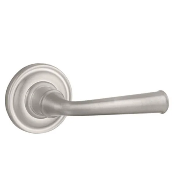Baldwin PVFEDTRR152 Reserve Privacy Federal with Traditional Round Rose, Matte Antique Nickel Finish