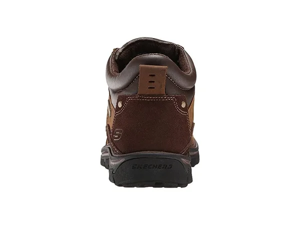 Skechers Men's Relaxed Fit Segment Melego - Size: 8.5, Dark Brown